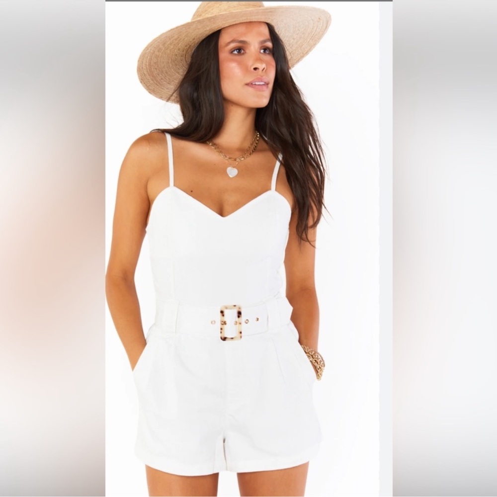 Show Me Your MuMu White Romper